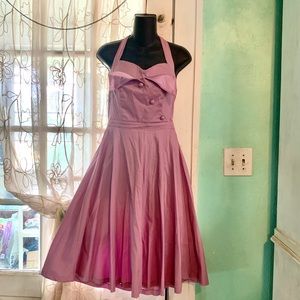 Lavender Lindy Bop swing dress